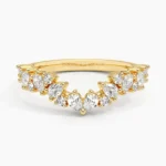 Olivetta Contoured Lab Diamond Ring (1/2 ct. tw.)
