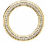 14K Accented Edge Band - Image 3