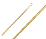 10k solid gold miami cuban chain