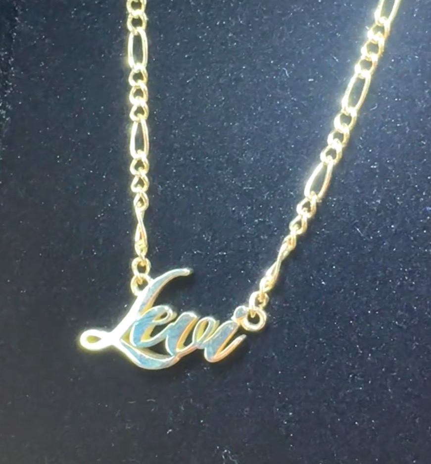 10k gold anklet W/ multiple chain options - Image 4