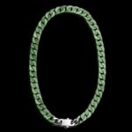 Natural Jade cuban chain ( 2 colors available )