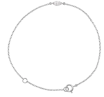 14K Rose 1/4 CT Lab-Grown Diamond 6 1/2-7 1/2" Bracelet/anklet ( adjustable ) - Image 3