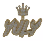 10k gold custom pendant | white / yellow /rose |multiple fonts | any bail