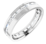 14K White 1 1/2 CTW Lab-Grown Diamond Band