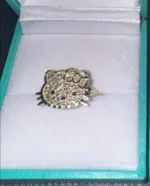 10k Solid Gold Kitty Ring: Kawaii Anime Jewelry | hello kitty - Image 7