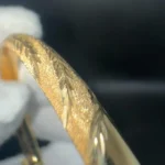 10k Solid Gold Bangles & Hello Kitty Ring Bundle - Image 5