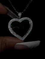 Sterling Silver Picture Pendant: Memorial Photo Keepsake - Image 3