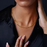 14k gold plated custom necklace | gold plated pendant | multiple chain options & lengths | silver pendant | silver chain - Image 3