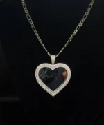 Sterling Silver Picture Pendant: Memorial Photo Keepsake - Image 4