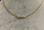 14k gold plated custom necklace | gold plated pendant | multiple chain options & lengths | silver pendant | silver chain