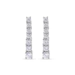 2.6mm tennis chain set | tennis earrings | tennis bracelet | silver tennis | 925 silver jewelry - Image 5