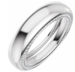14K Accented Edge Band - Image 4