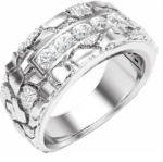 14K Yellow 1/2 CTW Lab-Grown Diamond Band - Image 3