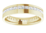 14K White 1 1/2 CTW Lab-Grown Diamond Band - Image 6