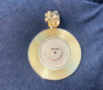 10K / 18k gold custom any round 31mm pendant + custom bail