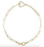 14K Yellow/white| 1/8 CTW Natural Diamond Heart 7" Bracelet