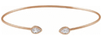 14K Yellow 1/2 CTW Natural Diamond Bangle Bracelet - Image 2