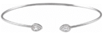 14K Yellow 1/2 CTW Natural Diamond Bangle Bracelet - Image 3