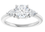 14K White 1 1/4 CTW Lab-Grown Diamond Engagement Ring