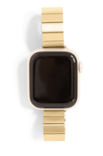 18K GOLD PVD STAINLESS STEEL SMART WATCH BAND - Image 4