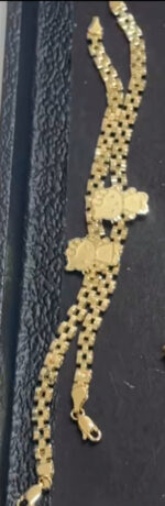 10k gold Hello kitty RX bracelet | Free hello kitty ring included - Image 2