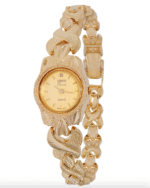 14k Gold Ladies Xo Link Watch