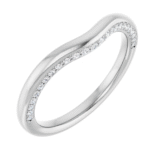 14K Yellow/white  1/6 CTW Lab-Grown Diamond Band