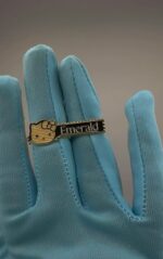 10K Gold Two-Finger Custom Engraved Ring | Any design available - Image 2