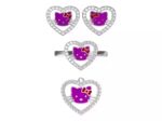 10K vs diamond Hello Kitty set | Enamel