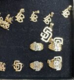 10k gold Double Initial pendants | Rings | Earrings